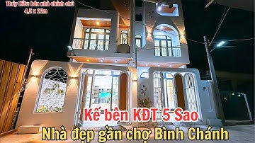 ✅ Bán nhà ngay Đinh Đức Thiện 200m 👉 Gần chợ Bình Chánh đi đâu cũng tiện lợi - SHR giá rẻ