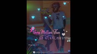 🎧Unna mattum tha na nanachirupa whatapp status 😍🥰🤗