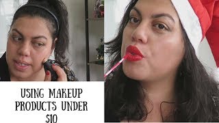 Using Makeup Products under $10! | Makeup FAIL!