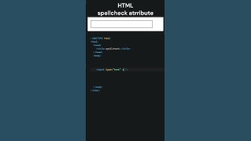 HTML spellcheck Attribute - How To Enable Or Disable
