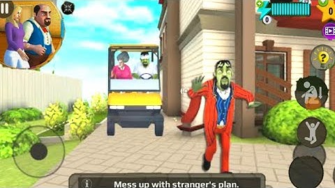 Scary Stranger 3D - New Update New Special Levels Control Mr Grumpy Secret Room Android Gameplay