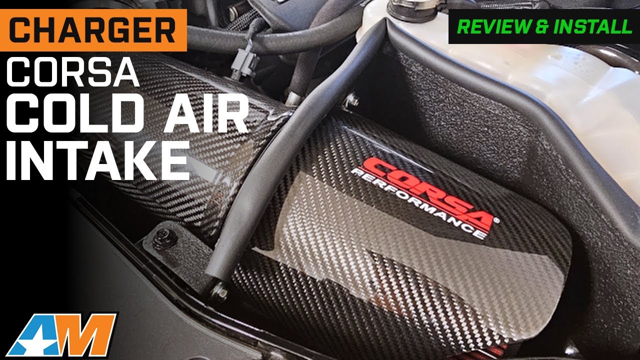 2017-2023 Charger Corsa Performance Cold Air Intake with DryTech Dry Filter Review & Install