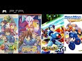 Mega Man RockMan Games For PSP