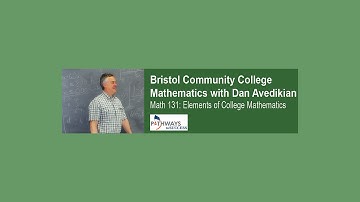 MTH 131 : Section 2.4 Problem 5 - Mathematics with Dan Avedikian