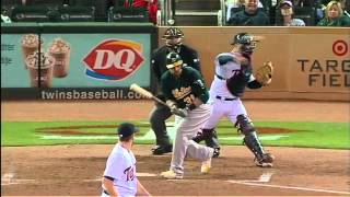 2012/05/29 Doumit's strong throw