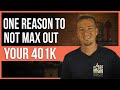 One reason NOT to max out your 401k.
