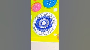 Spirograph art design ll childhood memories of asmr sound #spirographdesignpattern #satisfying