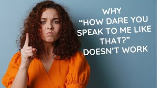 Tired of Power Struggles and Back-Chat? Try this instead ; 5 Scripts to Respond With Calm Authority