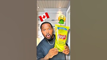 American Tries Canada’s Dill Pickle Chips for the First Time! 🤯🇨🇦