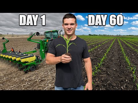 Planting My 100 Acre Farm Start to Finish