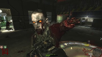 Call of Duty World at War LAB 7734 Custom Zombie map coop gameplay mapmaker play with us part 3