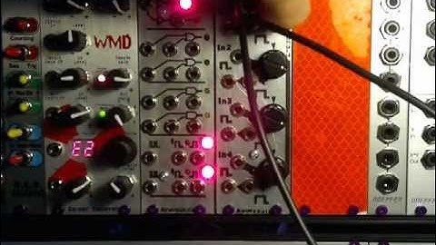 Audio rate modulation with Animodule LogicOgic and Quad Comparator modules