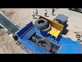 Shredding tyres  recycling tires teuton z 55  trituracin de llantas  reciclaje de neumticos