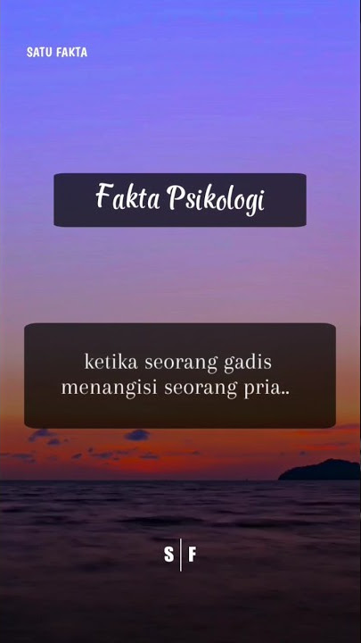 Ketika Seorang Gadis Menangisi Seorang Pria | Fakta Psikologi