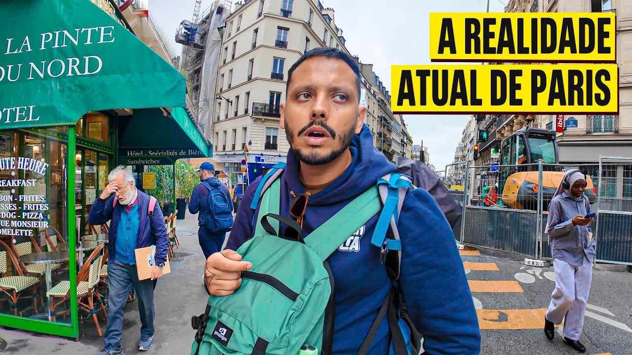 CHEGAMOS À FRANÇA (e assim estão as ruas de Paris)