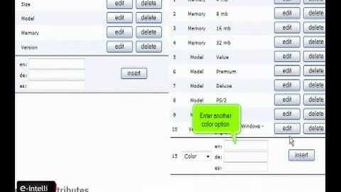 How to setup Product Attributes in osCommerce   OSCommerce T dv