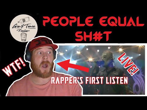 Slipknot - People=Shit | Rapper Reaction!