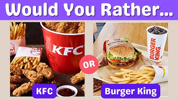 Would You Rather Quiz Part 2 | Would You Rather Quiz