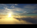 Drone video - DJI Inspire 1 on high altitude above clouds - Sky