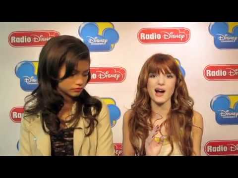 BELLA THORNE and ZENDAYA Talk About Shake it Up and Their Music Video