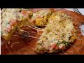 Quick breakfast recipe bread omelette pizza by c4 cook  chase