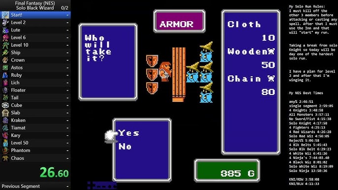 Final Fantasy (NES) Playthrough 