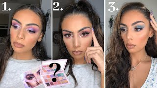 3 looks using EVERY shade... IS THE HUDA BEAUTY MECURY RETROGRADE PALETTE WORTH IT??