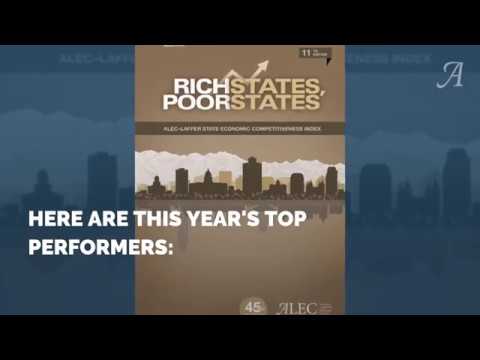 2018 State Economic Competitiveness Rankings Reveal Upward Standings tied to Federal Tax Reform