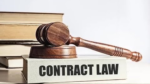 What to do when things go wrong, Basic contract law for project managers, Part 3
