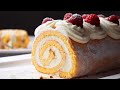 Easiest Swiss Roll Recipe | Basic Vanilla Swiss Roll