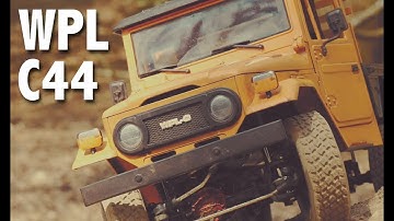 WPL C44 Single Speed Gearbox First Run & NEW CAMERA -  Panasonic Lumix G9