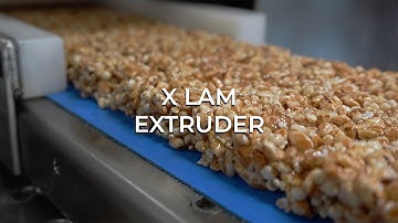 XLAM Extruder for protein and granola bars by Selmi