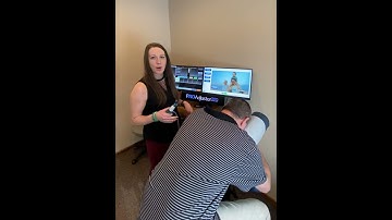 ProAdjuster demonstration on the neck.