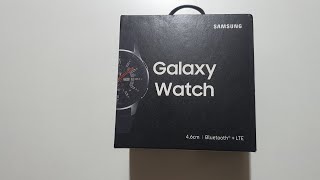 #SAMSUNG GALAXY LTE/4G WATCH #SAMSUNG GALAXY WATCH UNBOXING