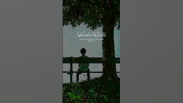﴿مَنِ اهْتَدَى فَإِنَّمَا يَهْتَدِي لِنَفْسِهِ﴾#قرآن #تلاوة_عذبة #آيات_قصيرة #مالك_الزامل#راحة_القلب