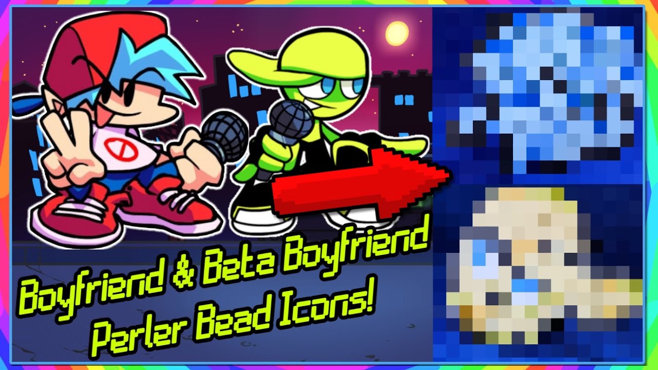 Friday Night Funkin Perler Beads 2025