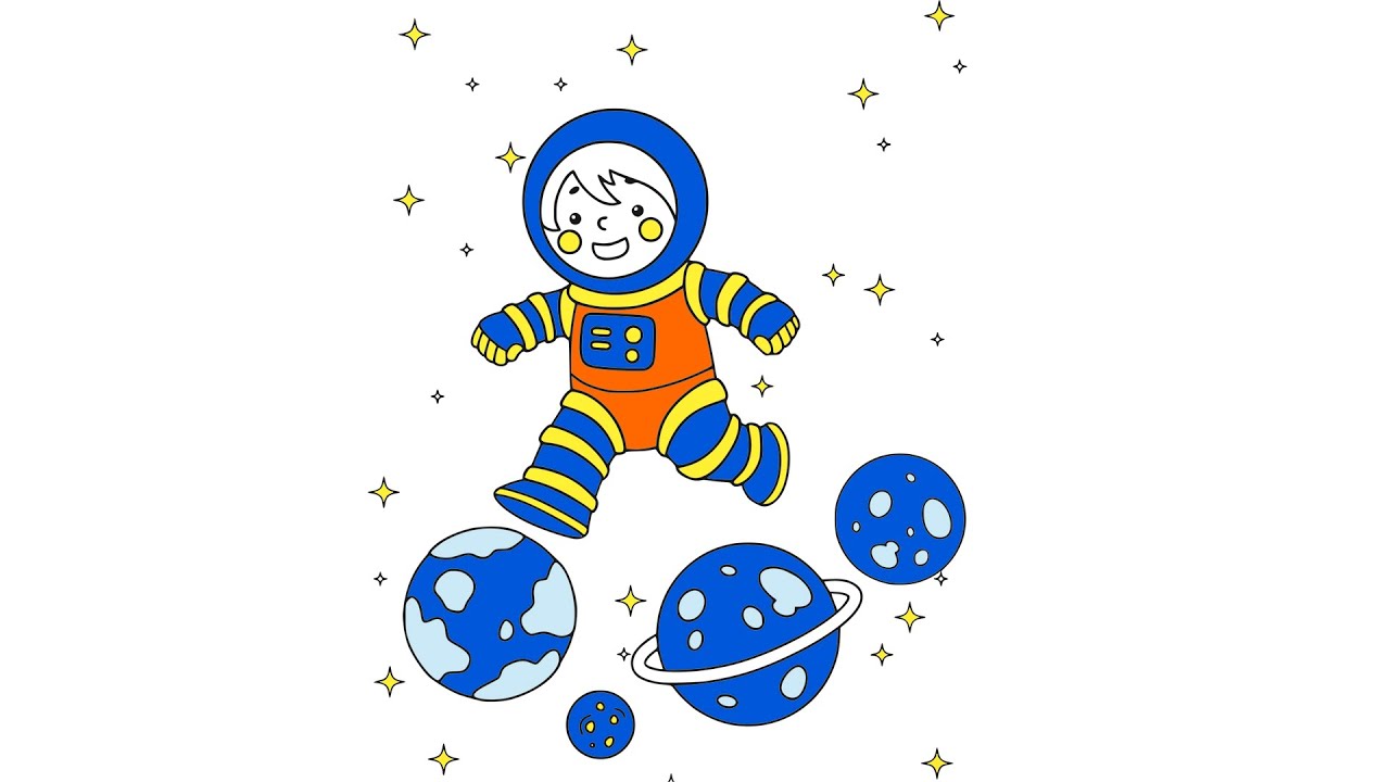 HOW TO DRAW ROCKET SPACE EASY-HOW TO GLITTER SPACEY-DRAWING AND ART PIC