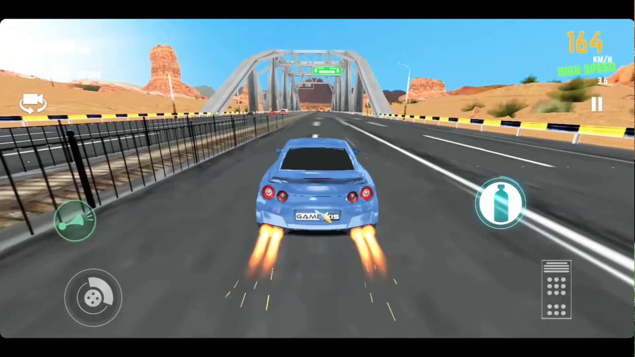 High speed car racing..Android Gameplayer - YouTube