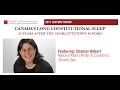 Chantal Hebert, Canada's Long Constitutional Sleep, March 14, 2017