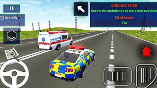 UK Police Car Crime Driving Escort the Ambulance android gameplay screenshot 4