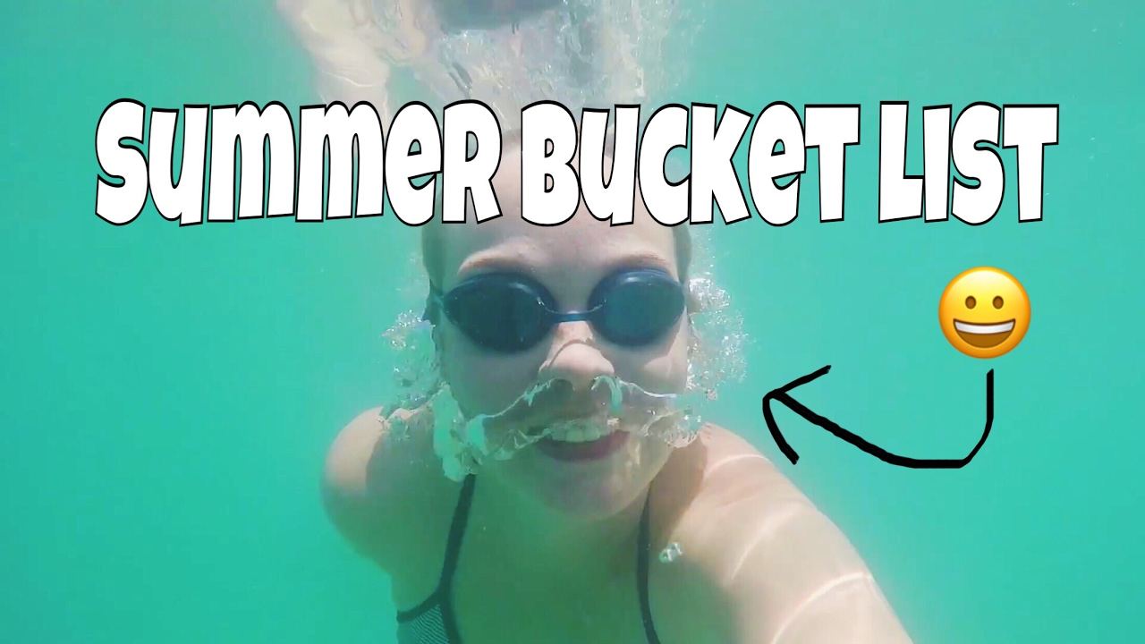 SUMMER BUCKET LIST 2017 - YouTube