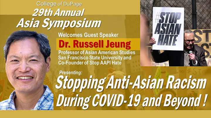 Stop AAPI Hate: Presentation by Dr Russell Jeung