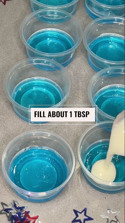 how to make 4th of july jello shots