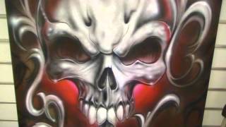 Art of Airbrush Wet Paint episode 1(2/2)