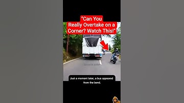 Can You Really Overtake on a Corner? Watch This! #shorts
