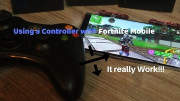 How to use a Controller on Fortnite Mobile!! |It Can be used! |Not Fake!