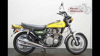 Kawasaki Z900 1976 903cc 4 cyl ohc - starting up - YouTube