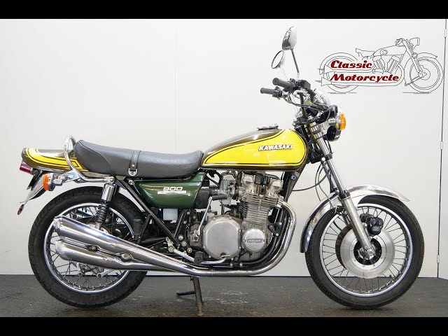 かちゃん Kawasaki Z900 1976 903cc 4 cyl ohc - starting up - YouTube