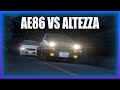 INITIAL D - AE86 VS ALTEZZA [HIGH QUALITY]