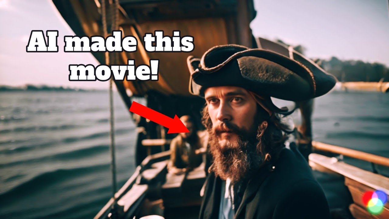 Runway AI - Gen2 program - short pirates movie